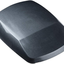ZYHW Car Air Flow Intake Scoop Vent Cover Hood Check Pattern Decorative Black Gray