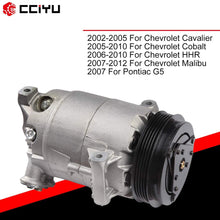 cciyu Air Conditioning Compressor for P-ontiac Pursuit 2005-2006 CO 20741C Auto Repair Compressors Assembly