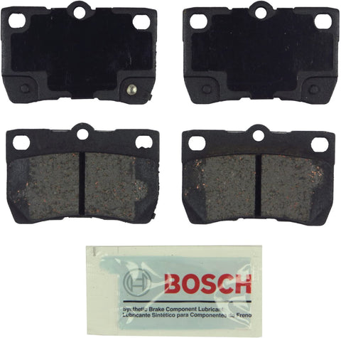 Bosch BE1113 Blue Disc Brake Pad Set for Select Lexus GS300, GS350, GS430, GS450h, GS460, IS250, IS350 - REAR