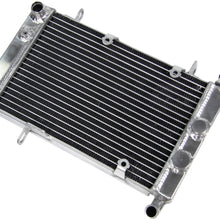 Primecooling Full Aluminum Radiator for Suzuki LT-Z400 / Kawasaki KFX400 / Arctic Cat DVX 400 2003-08