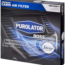 Purolator PBC45871 PurolatorBOSS Premium Cabin Air Filter with Febreze Freshness