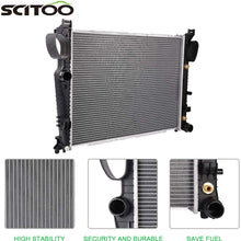 SCITOO Radiator Compatible with 2003-2007 Mercedes-Benz SL55 AMG SL550 2004-2009 Mercedes-Benz SL600 CU2652 CU2652