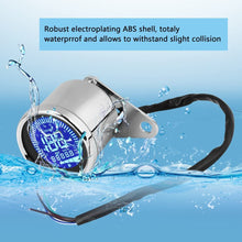 Universal Motorcycle Digital LCD Speedometer, Keenso Motorbike KMH Tachometer Speed Gauge 160KMH 12V