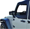 Rampage Products 8605 Black Towing Mirror Extensions for 2007-2018 Jeep Wrangler - Pair