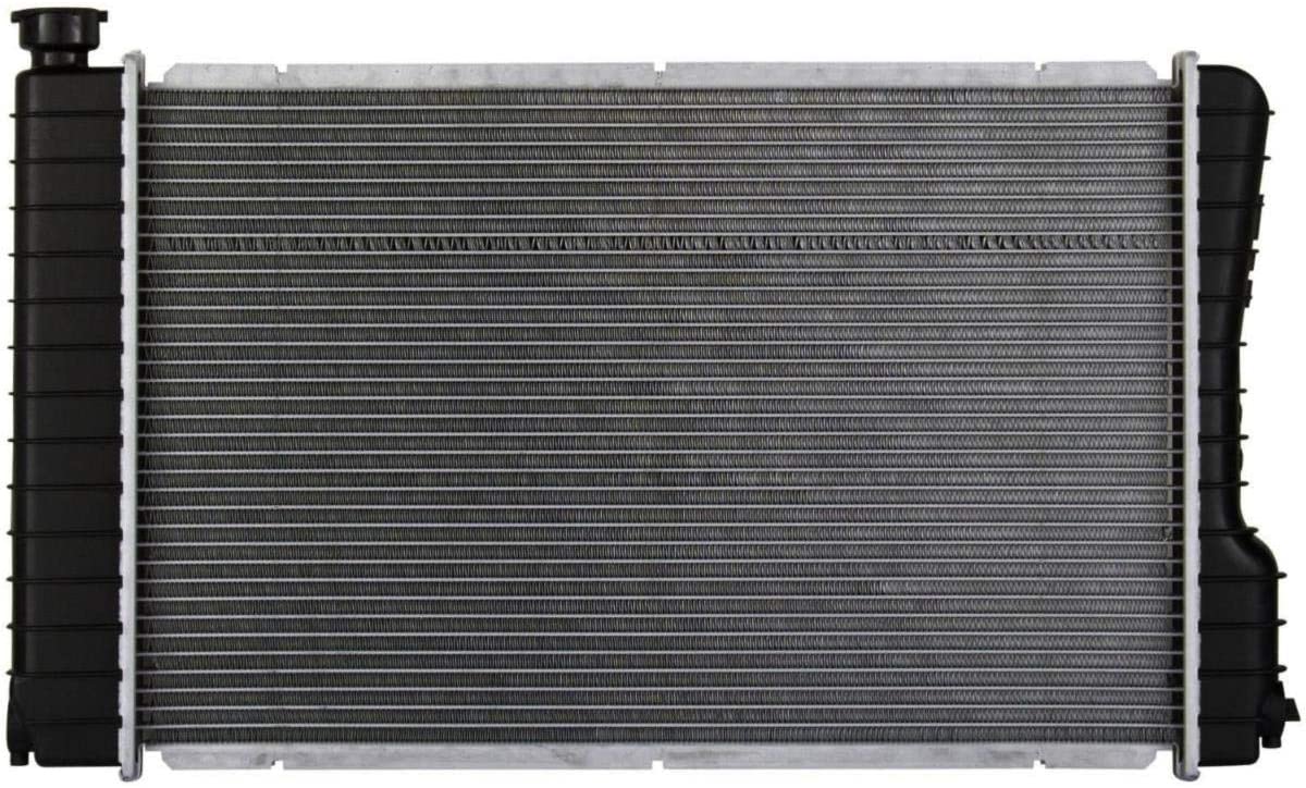 Deebior AT Aluminum/Plastic Radiator Compatible With 1987-93 LLV 1985-93 S10 2.5L 1985-88 S10 Blazer 2.5L 1985-90 GMC S15 2.5L 1985-88 GMC S15 Jimmy 2.5L