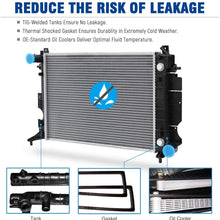 CU2080 Radiator Replacement for 9-3 900 Base L4 2.0L