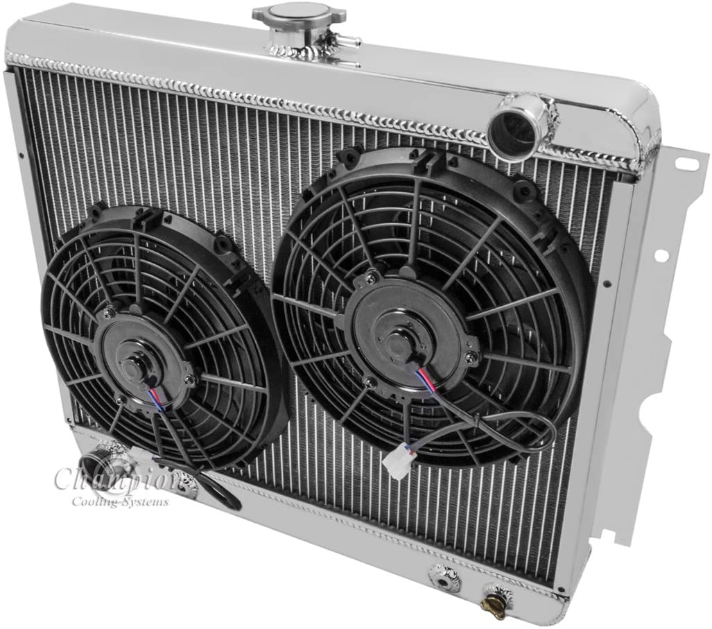 Champion Cooling, 4 Row All Aluminum Radiator for Dodge/Plymouth Models, MC2374