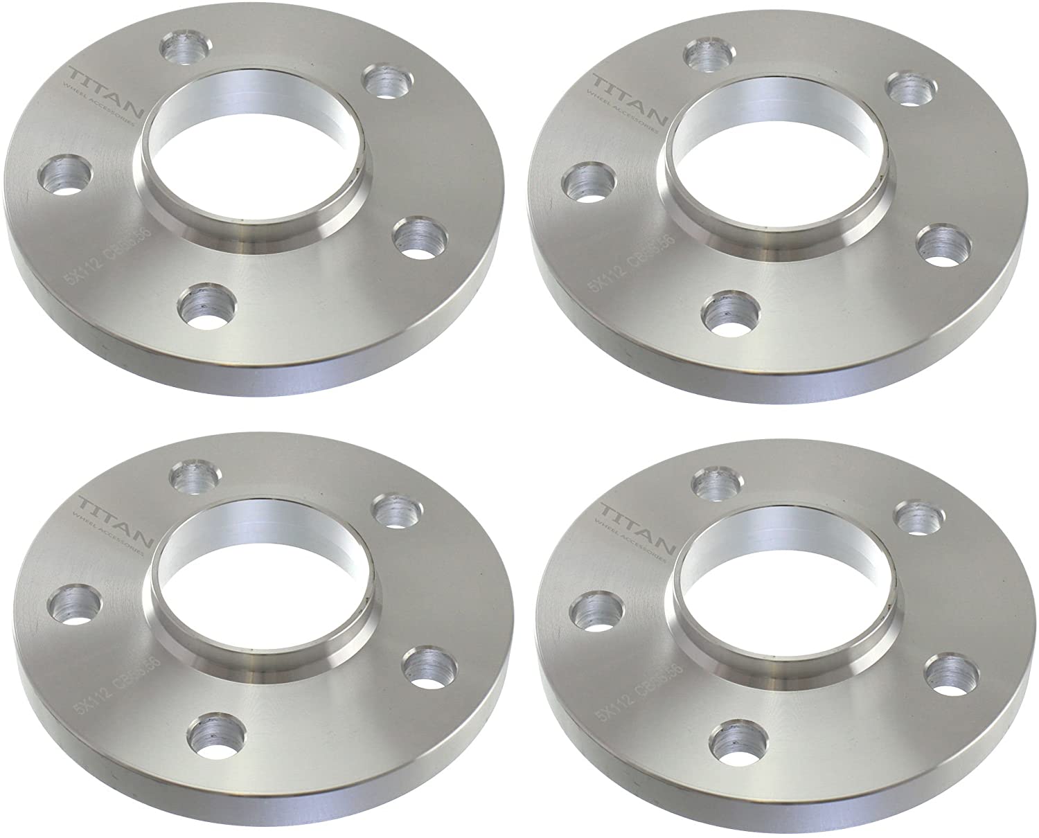 (4) 15mm Hubcentric Wheel Spacers fits Nissan Infiniti Q50 G35 G37 350z 370z Altima Maxima 66.1 hub