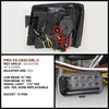 Spyder Auto PRO-YD-CE02-DRL-BK Cadillac Escalade Black DRL LED Halo Projector Headlight