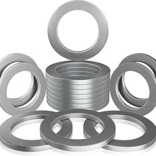 15pcs Oil Drain Plug Crush Rubber Washer Gasket Black Seal – 12mm Replacement for Buick/Cadillac/Chevrolet/GMC/Hummer/Oldsmobile/Pontiac/Saturn - OEM 12616850 Fits for GM 1975-2021 by AUTOMAJOR