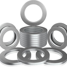 15pcs Oil Drain Plug Crush Rubber Washer Gasket Black Seal – 12mm Replacement for Buick/Cadillac/Chevrolet/GMC/Hummer/Oldsmobile/Pontiac/Saturn - OEM 12616850 Fits for GM 1975-2021 by AUTOMAJOR