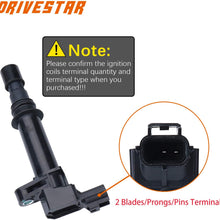 DRIVESTAR UF270 Ignition Spark Coil for Dodge Dakota/Durango/Ram 1500/Nitro,for Jeep Commander/Raider/Grand Cherokee/Liberty 4.7L 3.7L