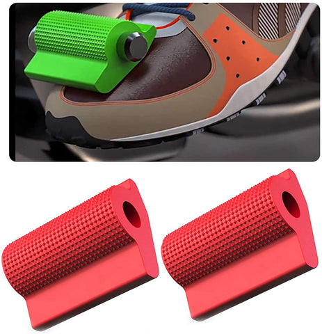 123 Life Motorcycle Shift Gear Lever Pedal Rubber Cover, Anti-Slip Change Lever Pedal Rubber Cover, Universal Kick Start Rubber for Yamaha Suzuki Kawasaki