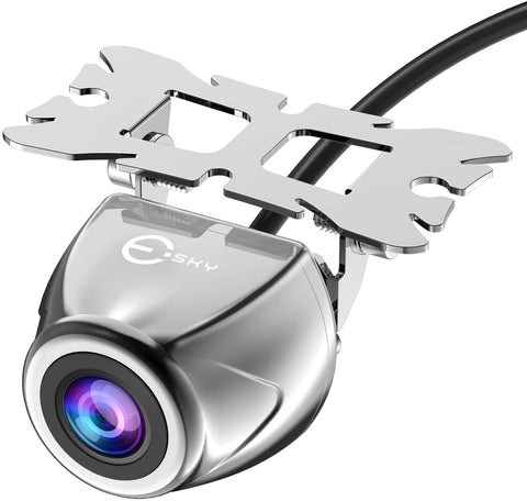 Car Reversing Backup Camera, Esky Waterproof Starlight Rear View Night Vision HD CMOS 170° Vehicle Reversing Universal Car Backing Camera