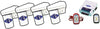 Rieco-Titan 56161 Electric Upgrade Kit for Convertible Jack - Set of 4, White (4 pack White)