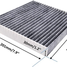 Cabin Air Filter for 4Runner/Celica/FJ Cruiser/Prius/Sienna,Legacy/Outback/Tribeca,Replace CP846,CF9846A
