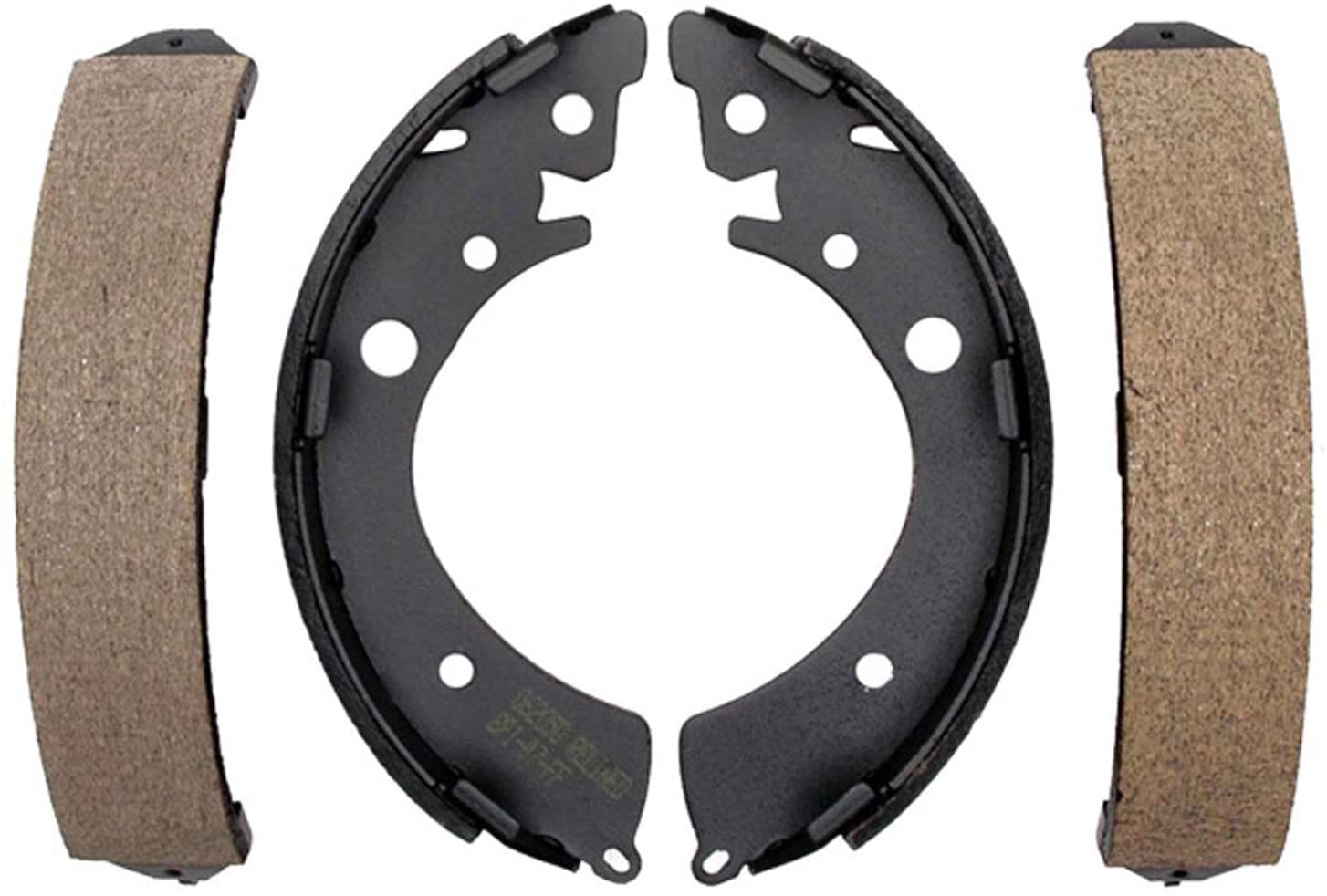 ACDelco 17576B Professional Bonded Rear Drum Brake Shoe Set