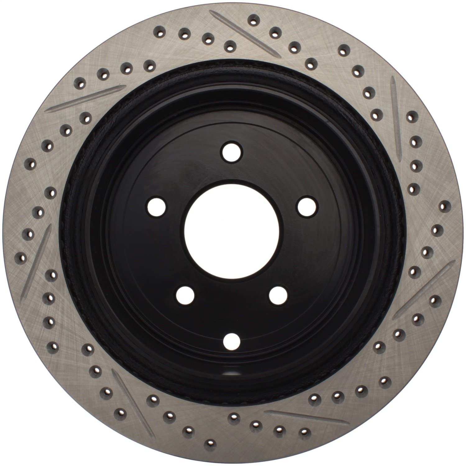 StopTech 127.42078R Sport Drilled/Slotted Brake Rotor (Rear Right), 1 Pack