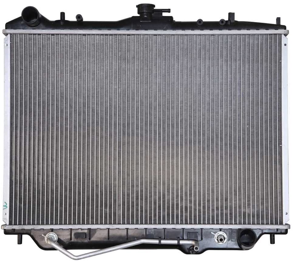 AutoShack RK813 23.9in. Complete Radiator Replacement for 1998-2002 Honda Passport 1998-2000 Isuzu Amigo 1998-2004 Rodeo 2001-2003 Rodeo Sport 3.2L 3.5L