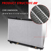 2780 OE Style Aluminum Core Cooling Radiator Replacement for Infiniti M35 AT 06-10