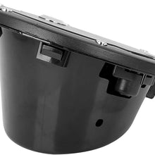 X AUTOHAUX Car Gas Cap Fuel Filler Door Cover with Keys for Jeep Wrangler JK Unlimited 2007-2017