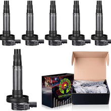 Ignition Coil 6-Pack Compatible with Ford F150 Edge Flex Explorer Fusion Mustang Taurus - Lincoln MKS MKT MKK MKZ - Mazda 6 CX-9 Mercury Sable V6 3.7L 3.5L