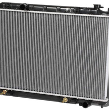 2692 Factory Style Aluminum Cooling Radiator Replacement for 04-09 Nissan Quest 3.5L AT