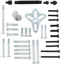 Auto Body Now ABN Harmonic Balancer Puller 46-Piece Tool Kit – Flywheel Remover, Crankshaft Pulley Removal, Steering Wheel Pulling Set