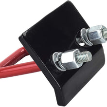 1 Pack - Trailer Hitch Tightener - Anti-Rattle and Anti-Corrosion, Rubber Coated - 1.25" and 2" Hitch Receiver