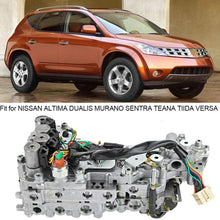 Qiilu Transmission Valve Body, Transmissions Drive Train Replacement Transmission Valve Body Computer Solenoid Assembly Fit for NISSAN ALTIMA DUALIS MURANO SENTRA TEANA TIIDA VERSA RE0F09A JF010E