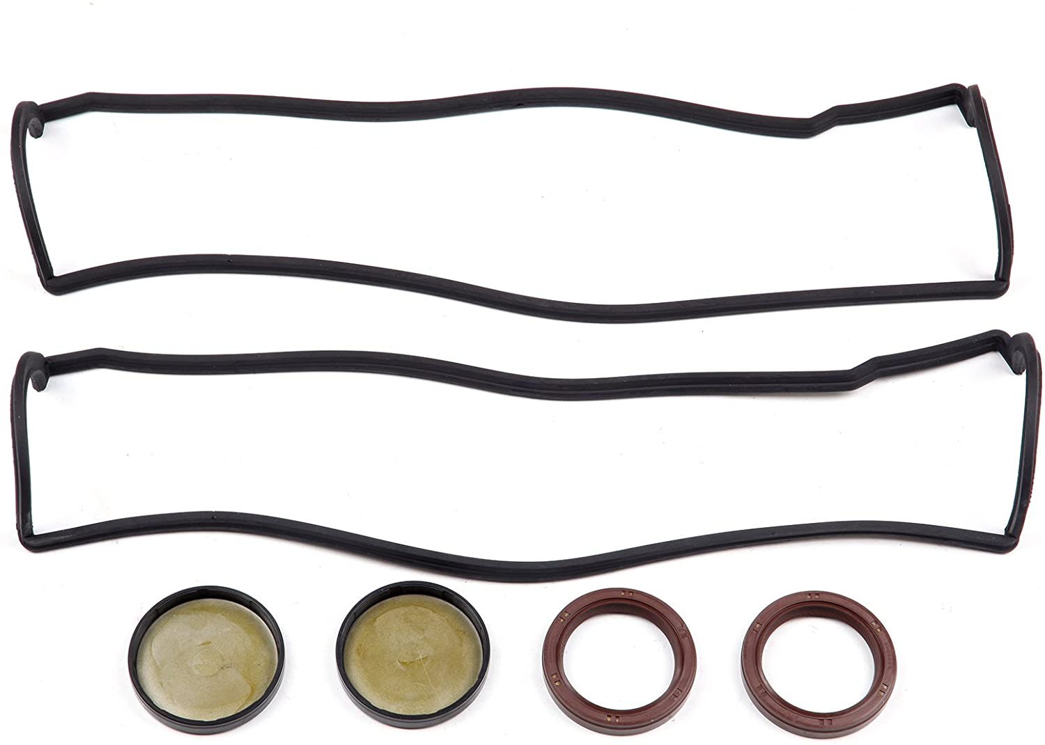 ECCPP Valve Cover Gasket Set for 88-95 Toyota 4Runner Pickup T100 3.0L 3VZE SOHC