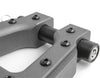 All Sales AMI 8812AM Demon V2- Square D-Ring Anthracite Metallic, 1 Pack
