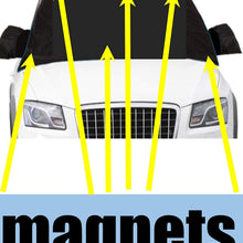 APSG ICE Snow Windshield Window Cover Magnetic Shade Frost Rain, Waterproof Car Premium w/Mirror Covers