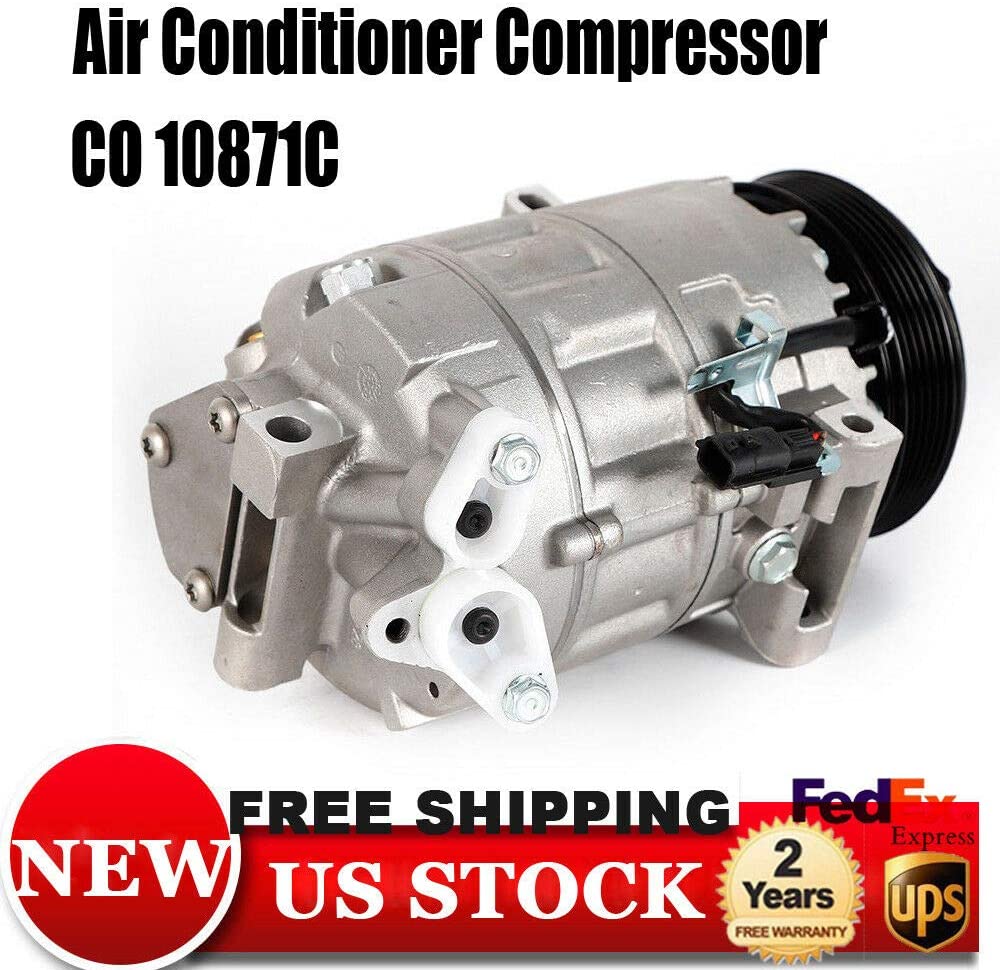 Air Conditioner Compressor Kit A/C Compressor & Clutch CO 10871C (US STOCK)