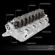 DNA Motoring CYLH-MIT-4D56-ASSE 4D56/4D56T Engine OE Style Aluminum Complete Cylinder Head