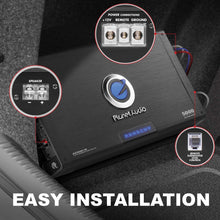 Planet Audio AC5000.1D Class D Car Amplifier - 5000 Watts Max Power, 1 Ohm Stable, Monoblock, Mosfet Power Supply, Remote Subwoofer Control
