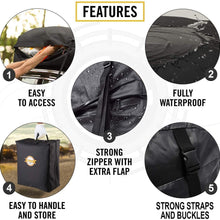 Sailnovo Waterproof Rooftop Cargo Carrier PRO, 20 Cubic Feet Heavy Duty Roof Top Luggage Storage Bag, with 10 Reinforced Straps + Carrying Bag - Perfect for Car, Truck, SUV with/Without Rack