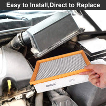 JDMON Compatible with Engine Panel Air Filter Toyota/Lexus/Jeep/Dodge Avalon V6 (2013-2018) ,Camry V6 (2012-2017),(2014-2019 Only Gas) Highlander,(2011-2018) Sienna (CA10755) (2 Pack)