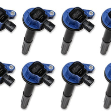 ACCEL 140060B-8 Coil (Ford 5.0L Coyote 8 Pack- Blue)