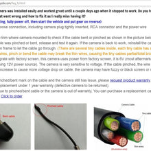 PYvideo Backup Camera Kit for Toyota Camry SE and XLE (2012-2014) for Factory Radio