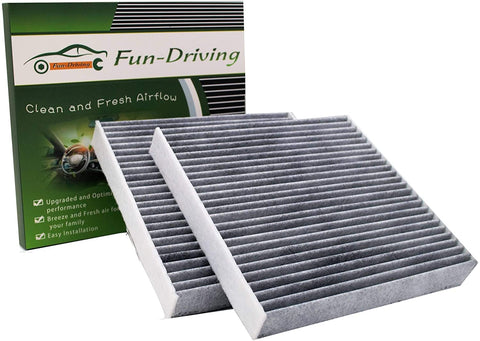 Cabin air filter for Toyota Corolla (2002~2008),Matrix (2003-2008),Replace CP133,CF10133 (Activated Carbon,1 Pack)