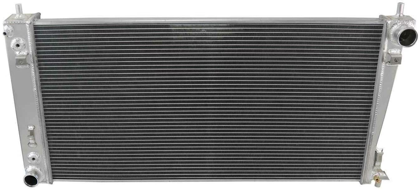 ALLOYWORKS 2818 Full Aluminum Radiator For Ford F-150 Expedition 4.6L 5.4L 2004-2008 2005 06 07