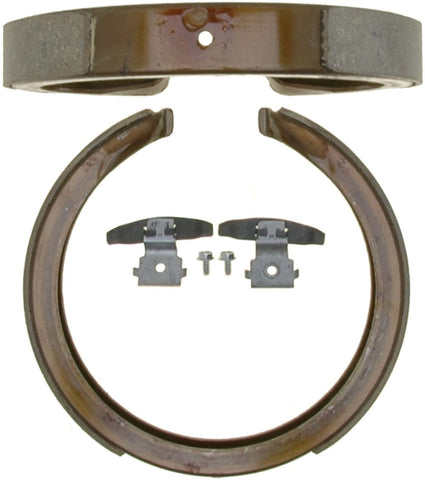 ACDelco 17781B Professional Bonded Rear Drum In-Hat Parking Brake Shoe Set