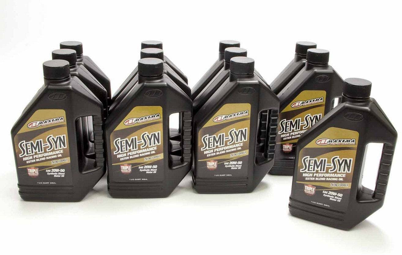 Maxima Racing Oils 39-35901B Semi-Synthetic Oil Case, 384. Fluid_Ounces