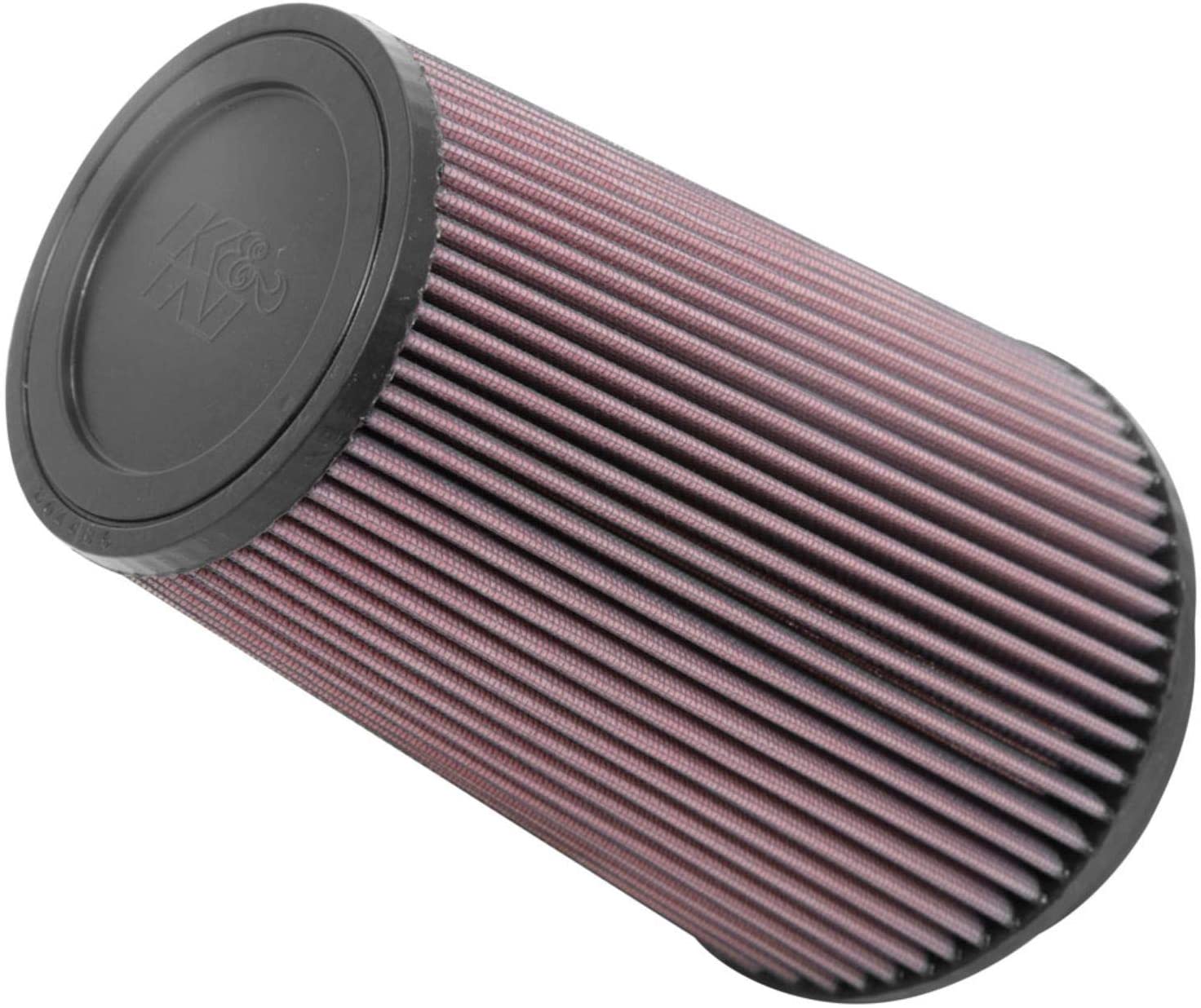 K&N Universal Clamp-On Air Filter: High Performance, Premium, Washable, Replacement Filter: Flange Diameter: 5 In, Filter Height: 8.75 In, Flange Length: 1 In, Shape: Round Tapered, RU-2815