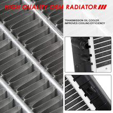 2594 Factory Style Aluminum Cooling Radiator Replacement for 01-06 BMW X5 3.0L AT