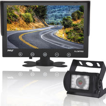 Upgraded 2017 Backup Rear View Car Truck Camera & Monitor System, Waterproof, 9" LCD Display Monitor, Night Vision, Anti Glare, For Truck, RV Trailer, Vans Reverse Parking, DC 12-24V - PLCMTR92