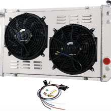 CoolingCare 3 ROW Radiator +Shroud +2x12''Fan for 1982-92 Chevy Camaro/Pontiac Firebird V6 V8