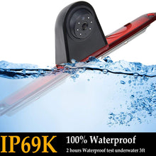 HD Camera Kit 3rd Brake Light Reversing Backup Camera +7.0 inch TFT Monitor Display Compatible for VW Crafter Freightliner Sprinter/Mercedes Sprinter W906 324H 524H Dodge Sprinter 1500 2500 3500