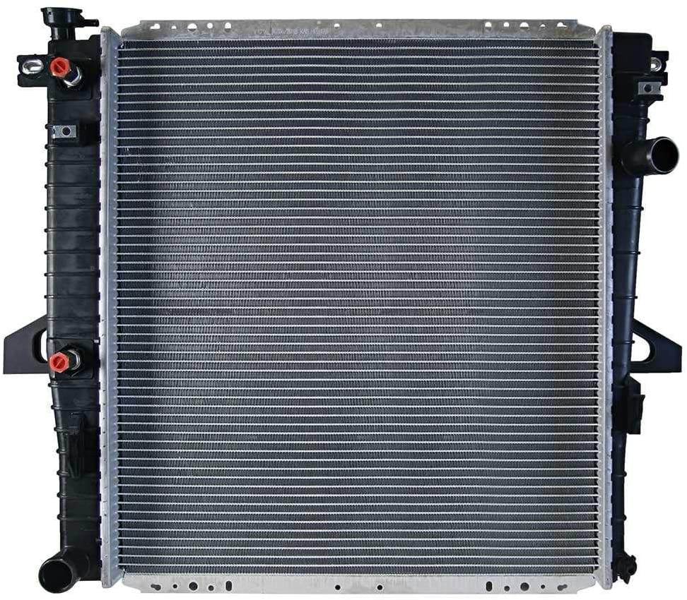 AutoShack RK861 23.8in. Complete Radiator Replacement for 2000 2001 Ford Explorer Mercury Mountaineer 2001 Explorer Sport Trac 4.0L
